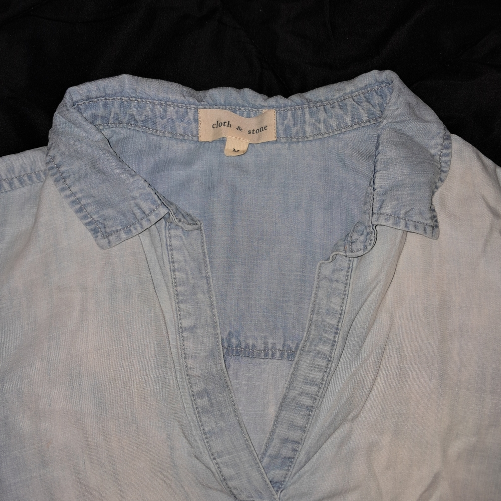 Cloth & Stone Blue Classic Denim Jeans